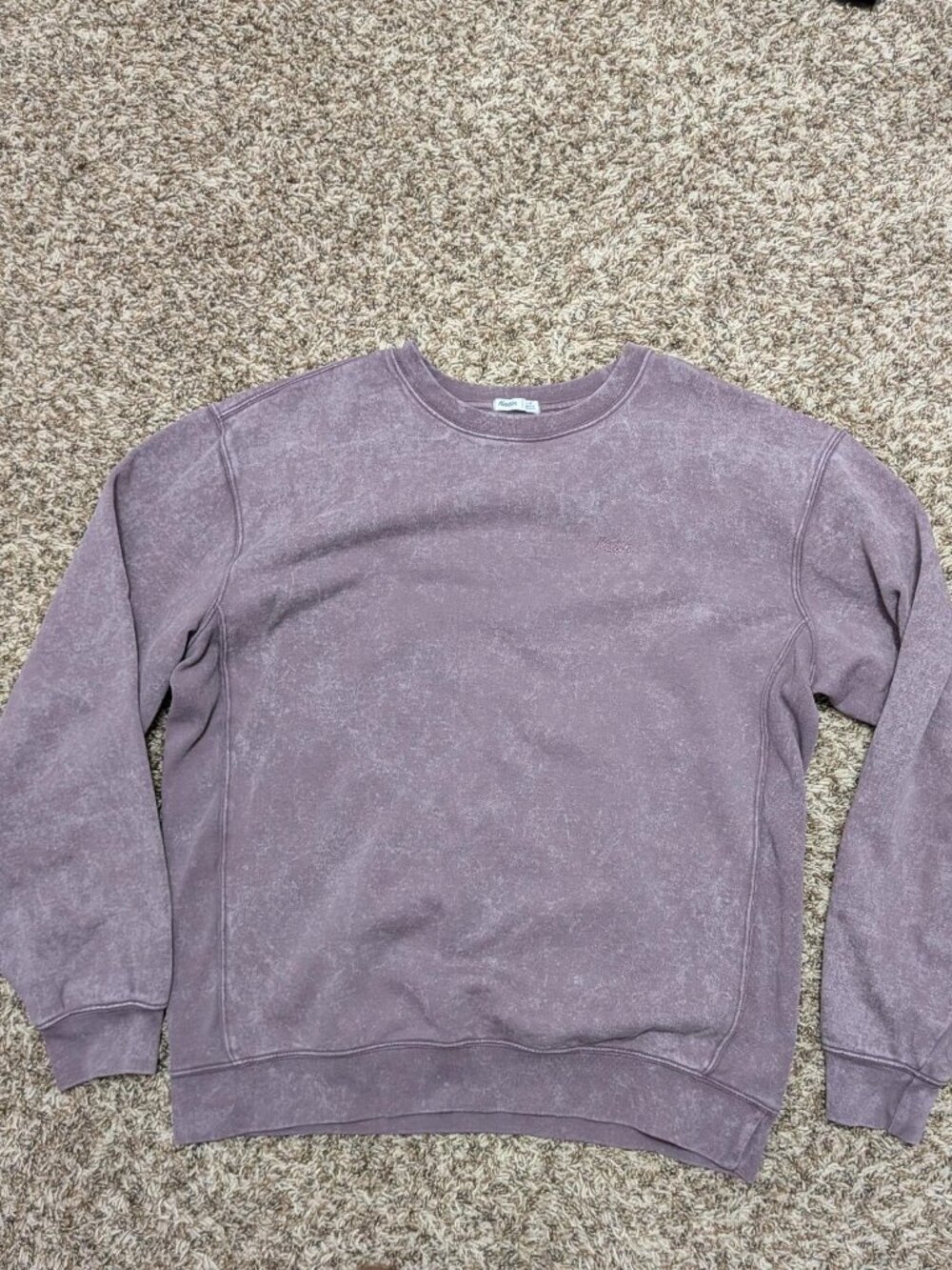 Katin Embroidered Crewneck Sweatshirt in Dark Auralite